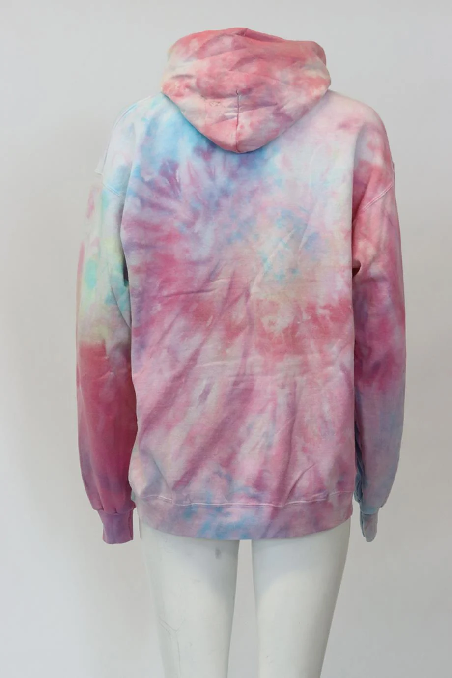 DANNIJO TIE DYED COTTON JERSEY HOODIE LARGE - Image 4