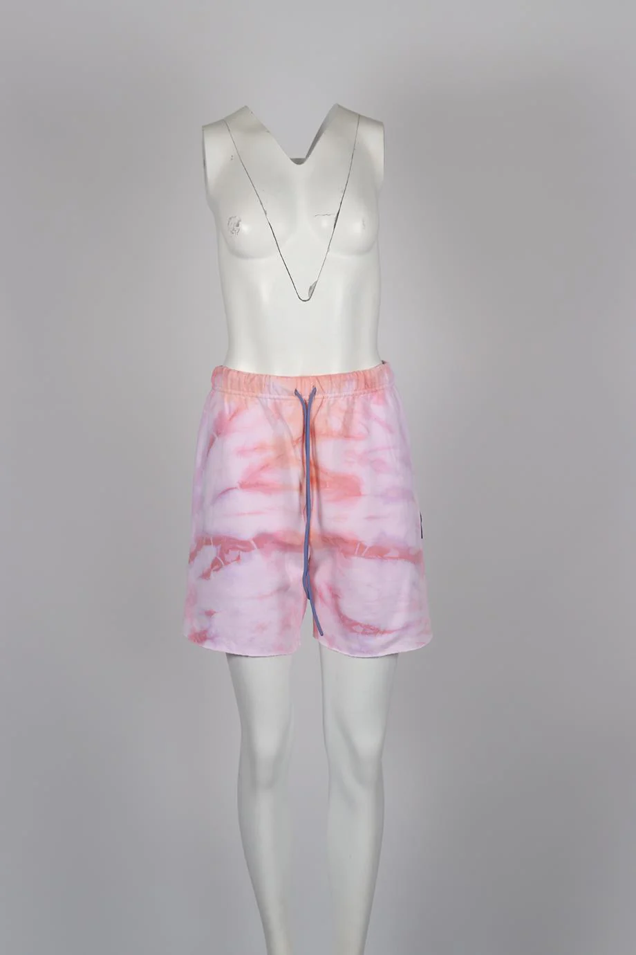 DANZY TIE DYED COTTON JERSEY SHORTS SMALL - Image 2
