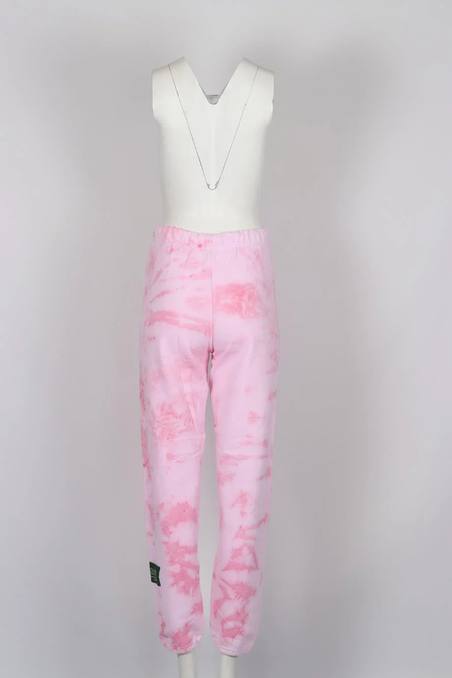 DANZY TIE DYED COTTON JERSEY TRACK PANTS SMALL - Image 4