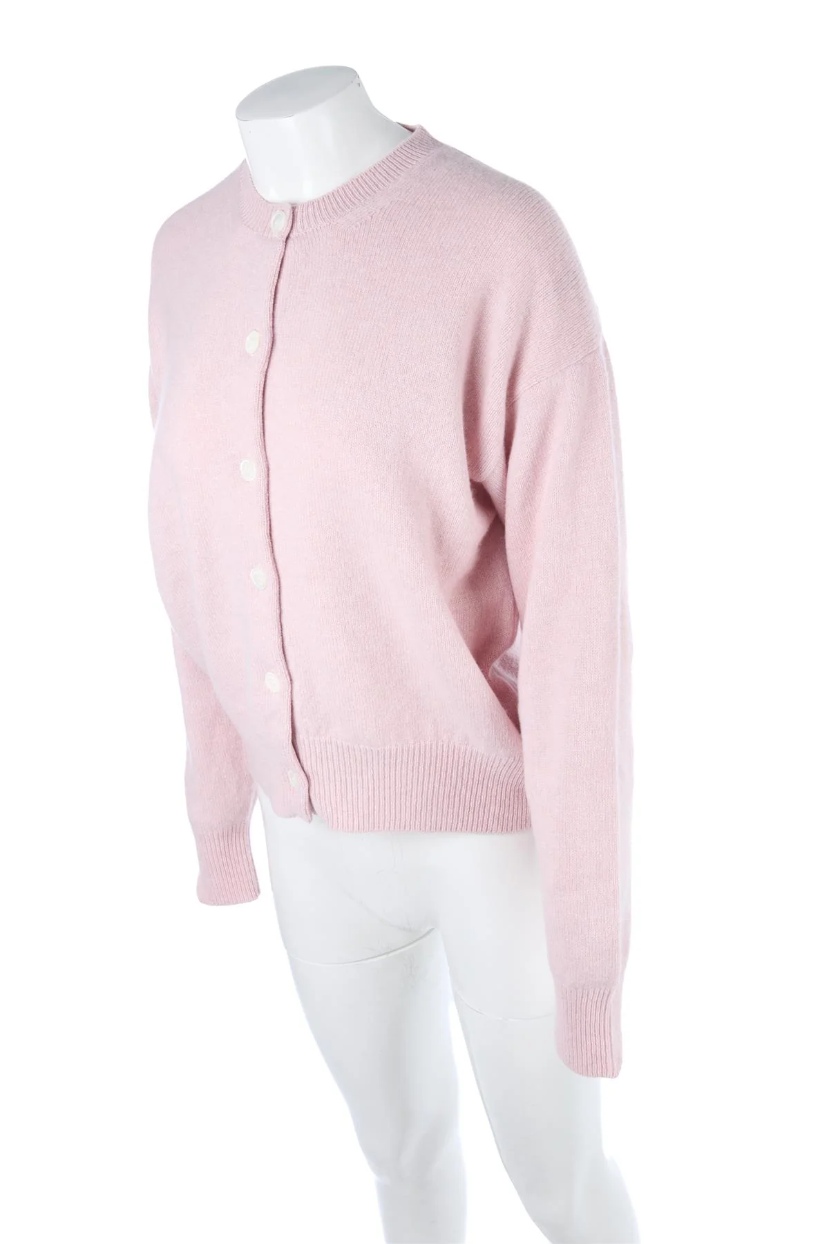 &DAUGHTER PINK WOOL CARDIGAN LARGE - Image 3