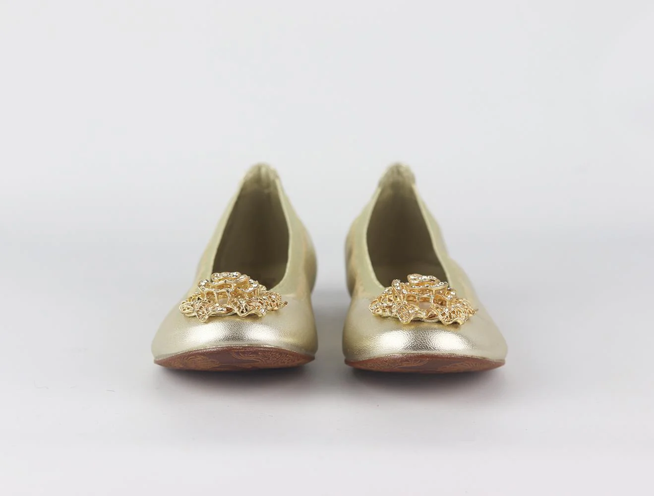 DAVID CHARLES KIDS GIRLS METALLIC LEATHER SHOES EU 30 UK 12 - Image 3