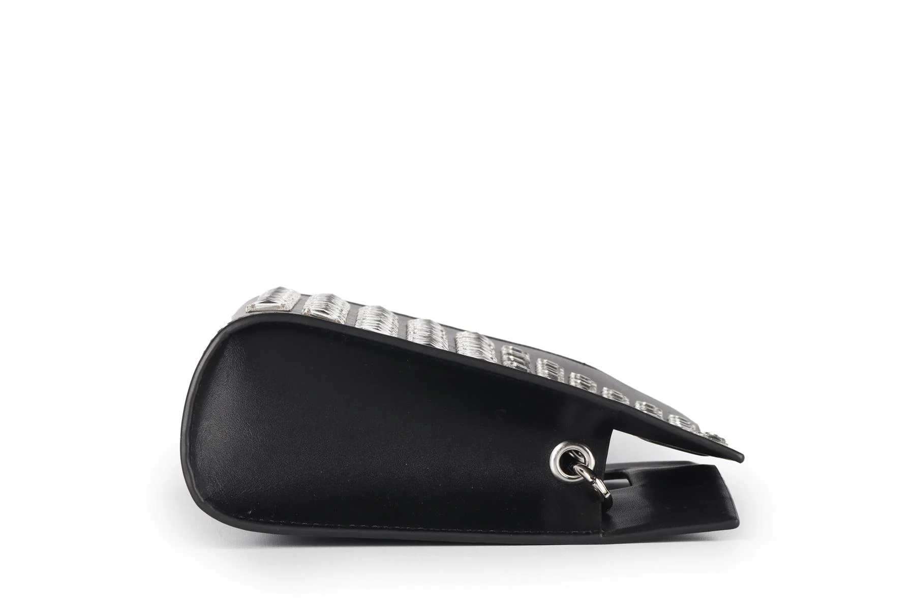 DAVID KOMA BLACK LEATHER SHOULDER BAG - Image 6
