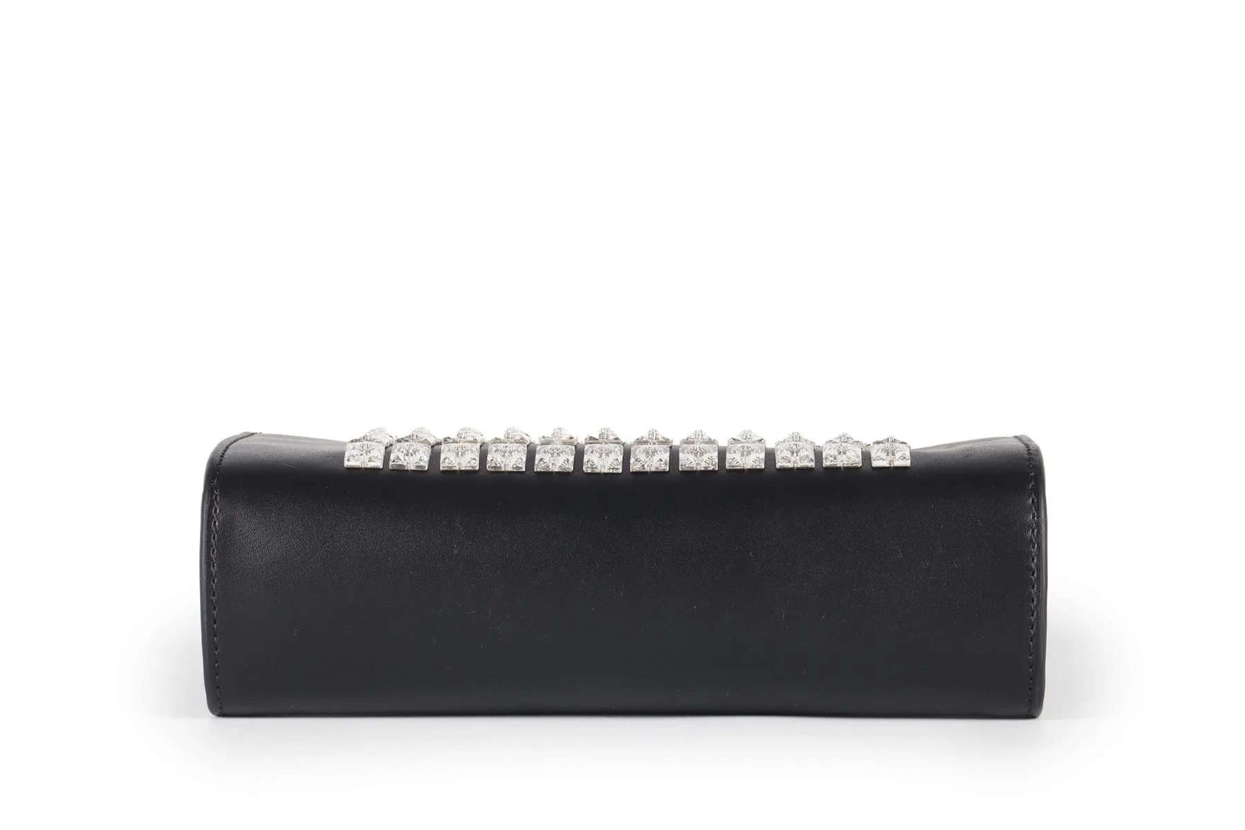 DAVID KOMA BLACK LEATHER SHOULDER BAG - Image 8