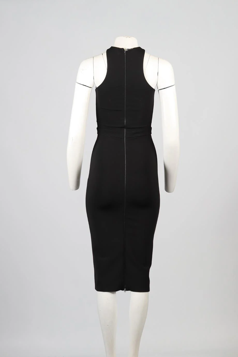 DAVID KOMA CREPE MIDI DRESS UK 8 - Image 4