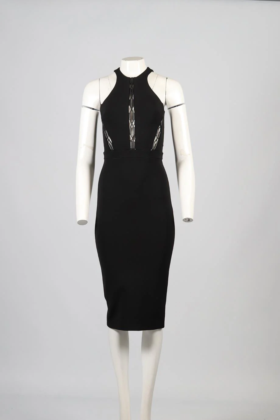 DAVID KOMA CREPE MIDI DRESS UK 8 - Image 6