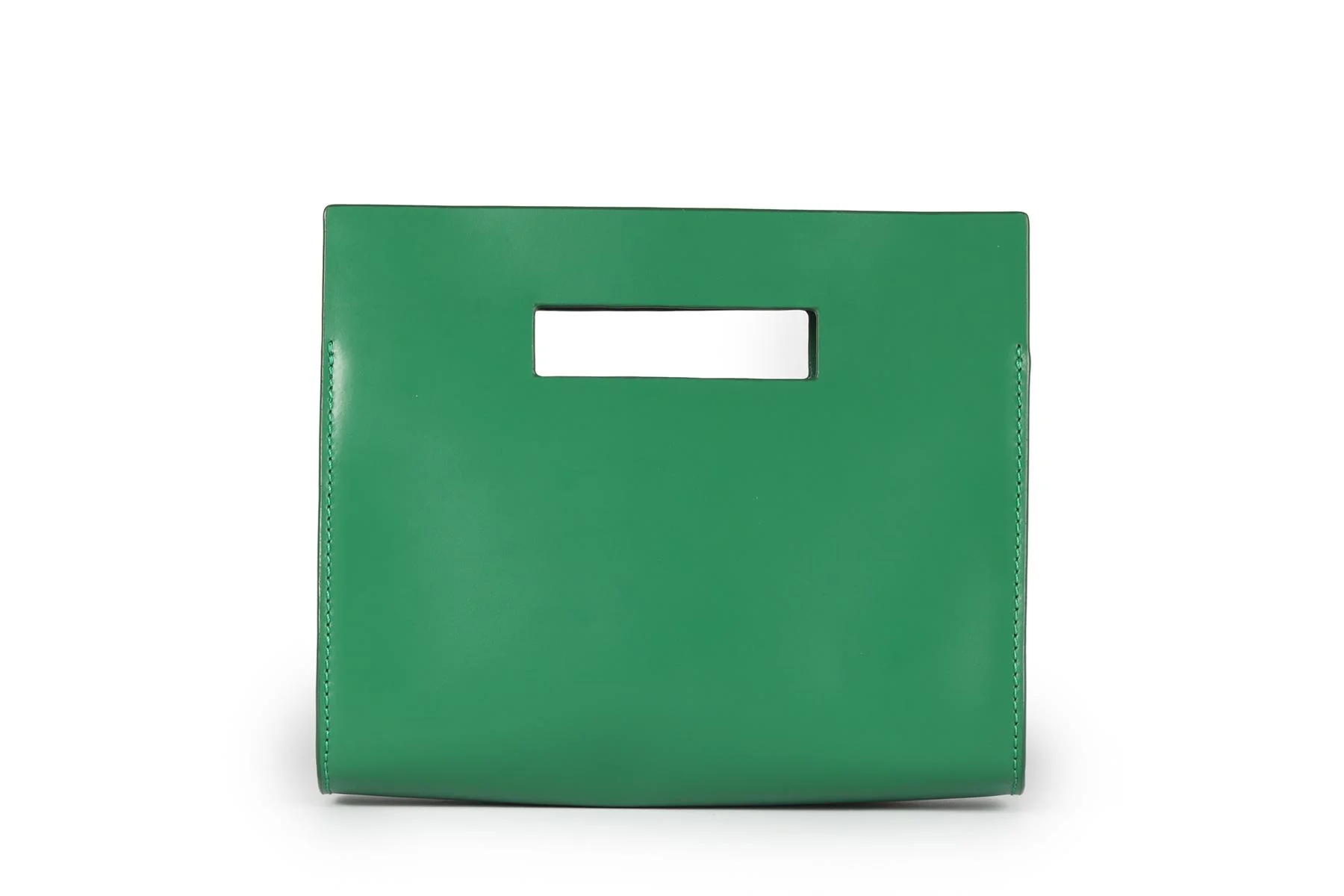 DAVID KOMA GREEN LEATHER SHOULDER BAG - Image 7