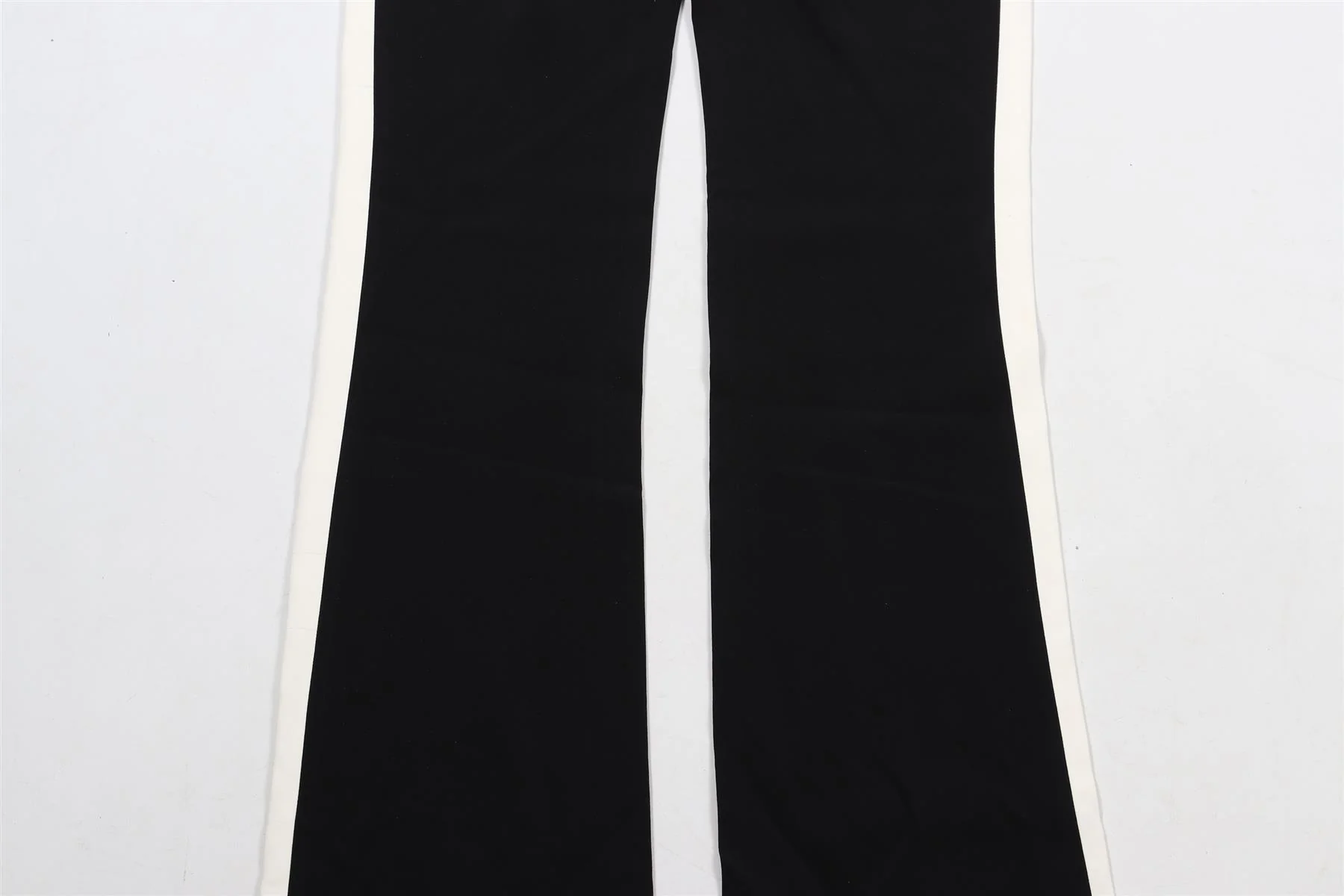 DAVID KOMA IVORY AND BLACK CREPE JUMPSUIT UK 8 - Image 4