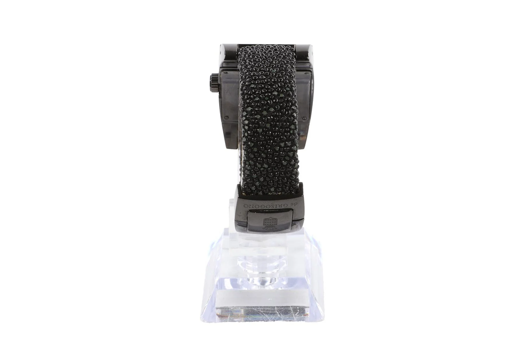 DE GRISOGONO BLACK INSTRUMENTINO WRIST WATCH - Image 5