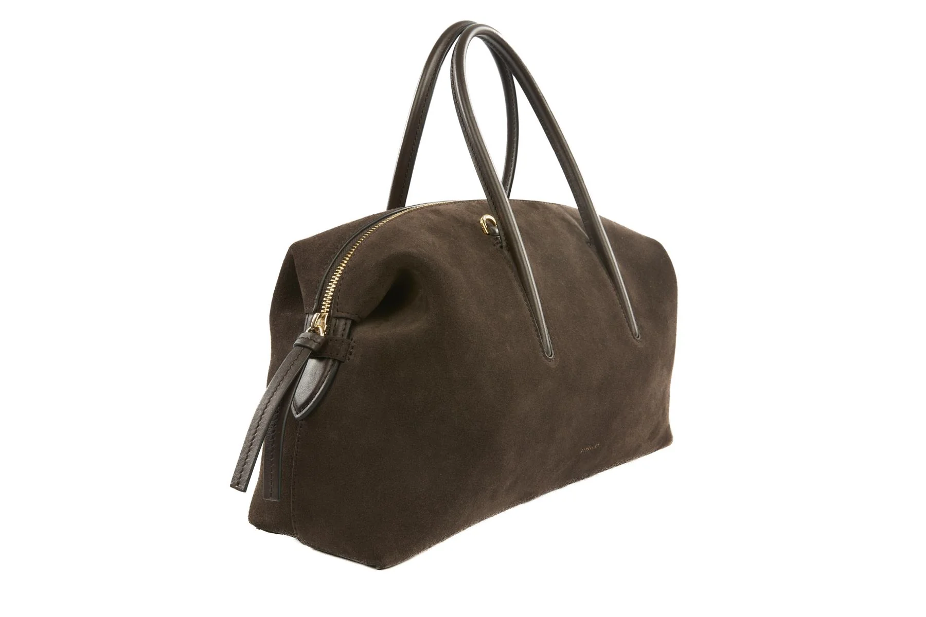 DEMELLIER BROWN THE STOCKHOLM MEDIUM SUEDE TOTE BAG - Image 3