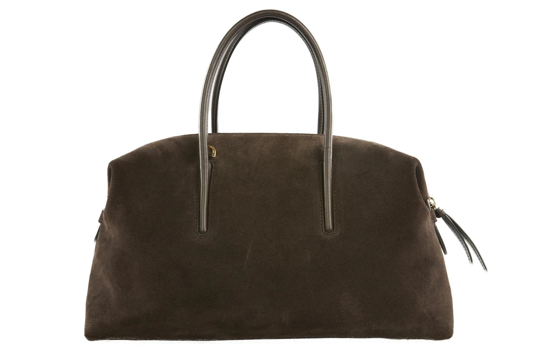 DEMELLIER BROWN THE STOCKHOLM MEDIUM SUEDE TOTE BAG - Image 6