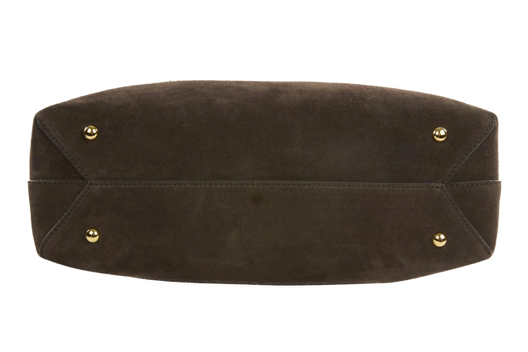 DEMELLIER BROWN THE STOCKHOLM MEDIUM SUEDE TOTE BAG - Image 7