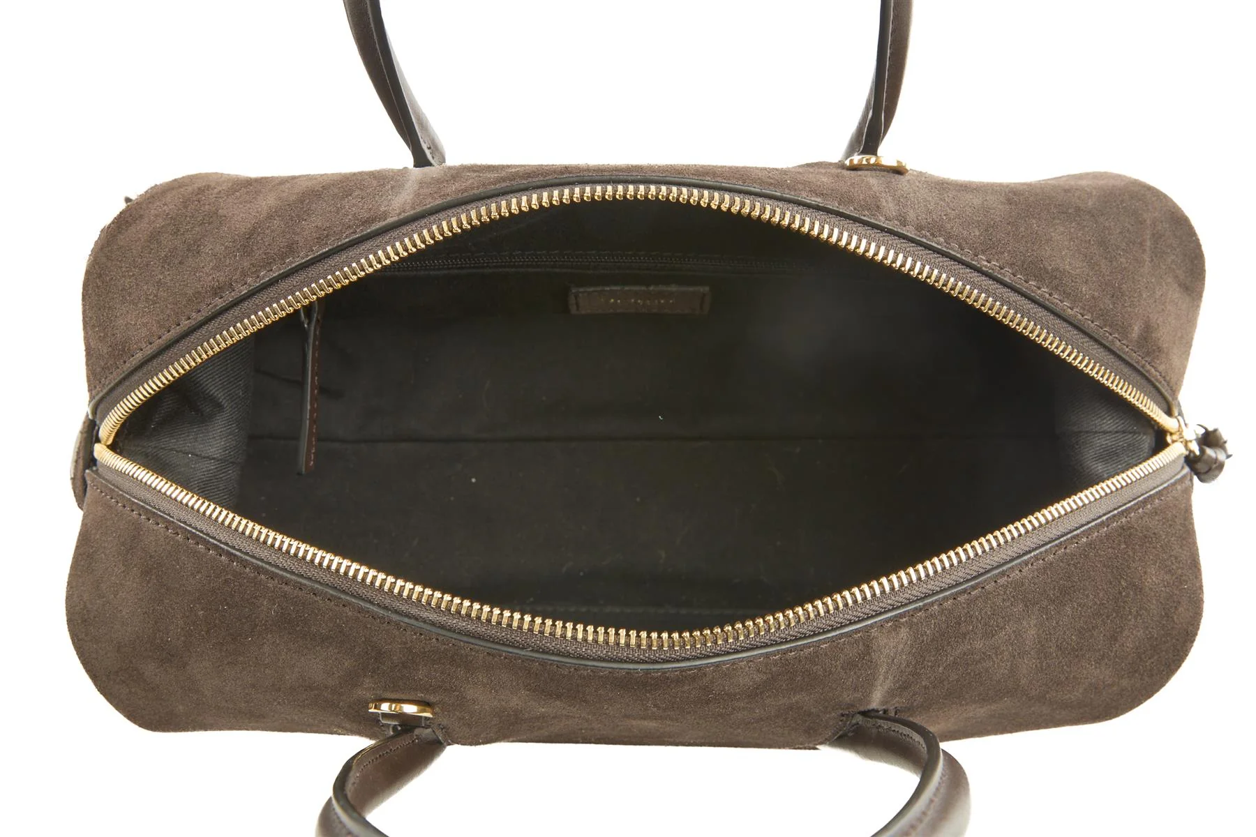 DEMELLIER BROWN THE STOCKHOLM MEDIUM SUEDE TOTE BAG - Image 9