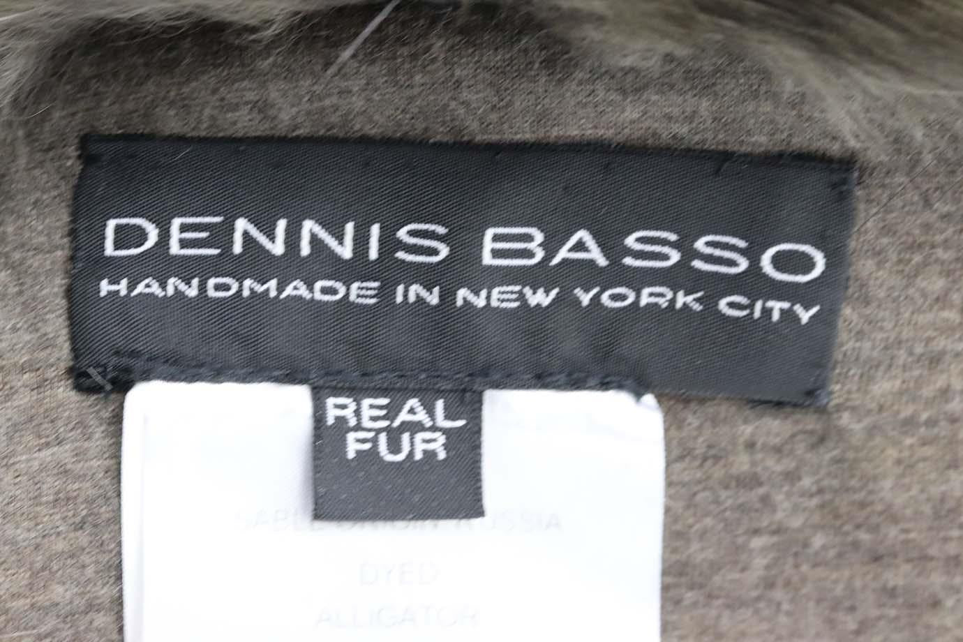 DENNIS BASSO BELTED SABLE FUR GILET SMALL - Image 5