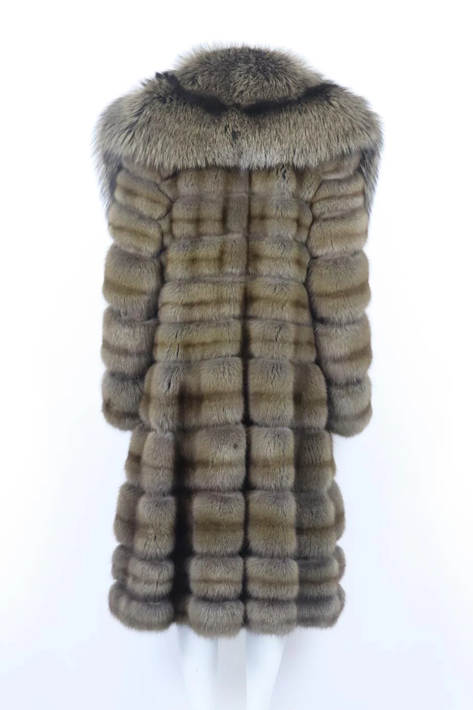 DENNIS BASSO SABLE FUR COAT XLARGE - Image 4