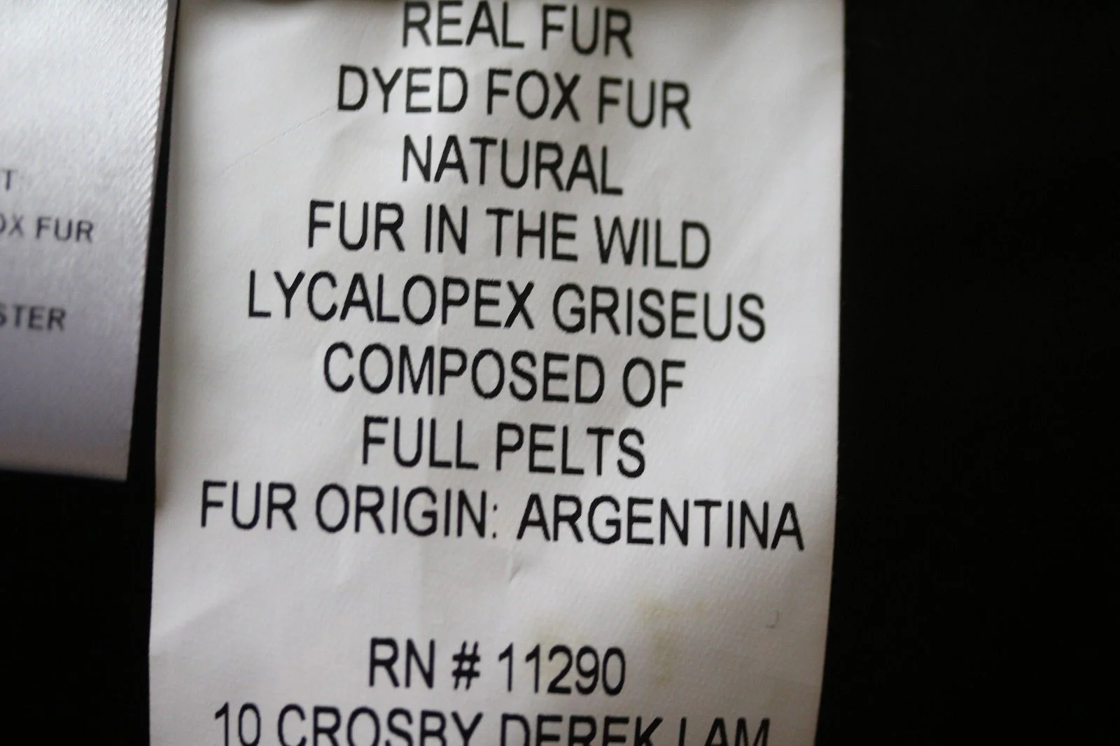 DEREK LAM 10 CROSBY FOX FUR VEST GILET US 4 UK 8 - Image 7