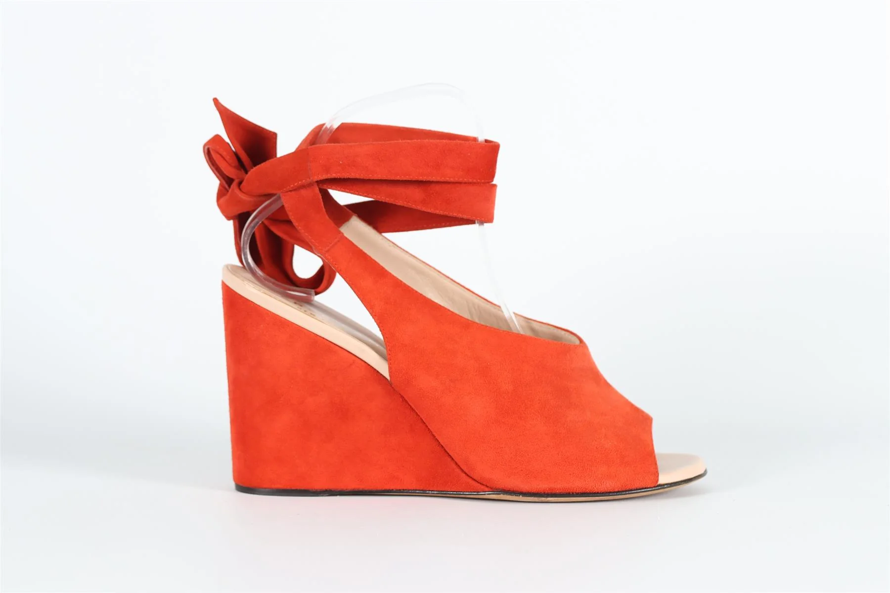 DEREK LAM SUEDE WEDGES SANDALS EU 40 UK 7 US 10 - Image 2
