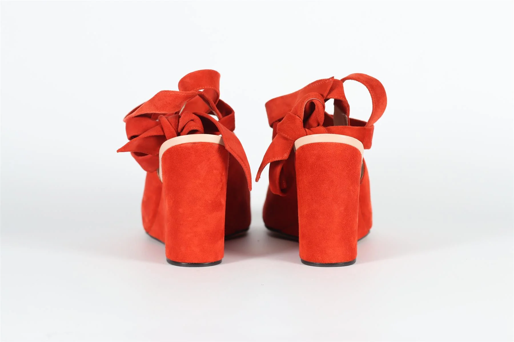 DEREK LAM SUEDE WEDGES SANDALS EU 40 UK 7 US 10 - Image 4