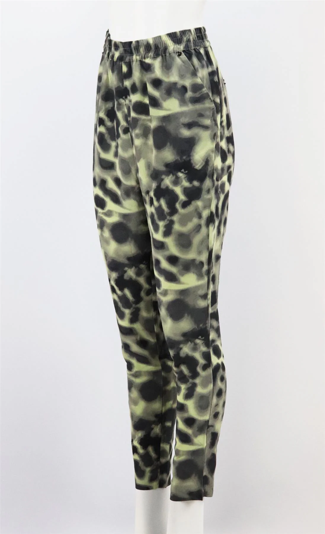 DESIGNERS REMIX CHARLOTTE ESKILDSEN PRINTED SILK PANTS FR 34 UK 6 - Image 3