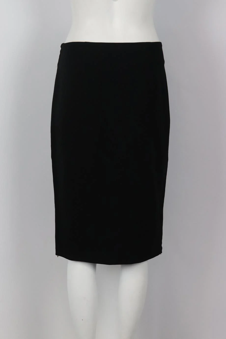 DIANE VON FURSTENBERG ZIP DETAILED CREPE SKIRT US 12 UK 16 - Image 4