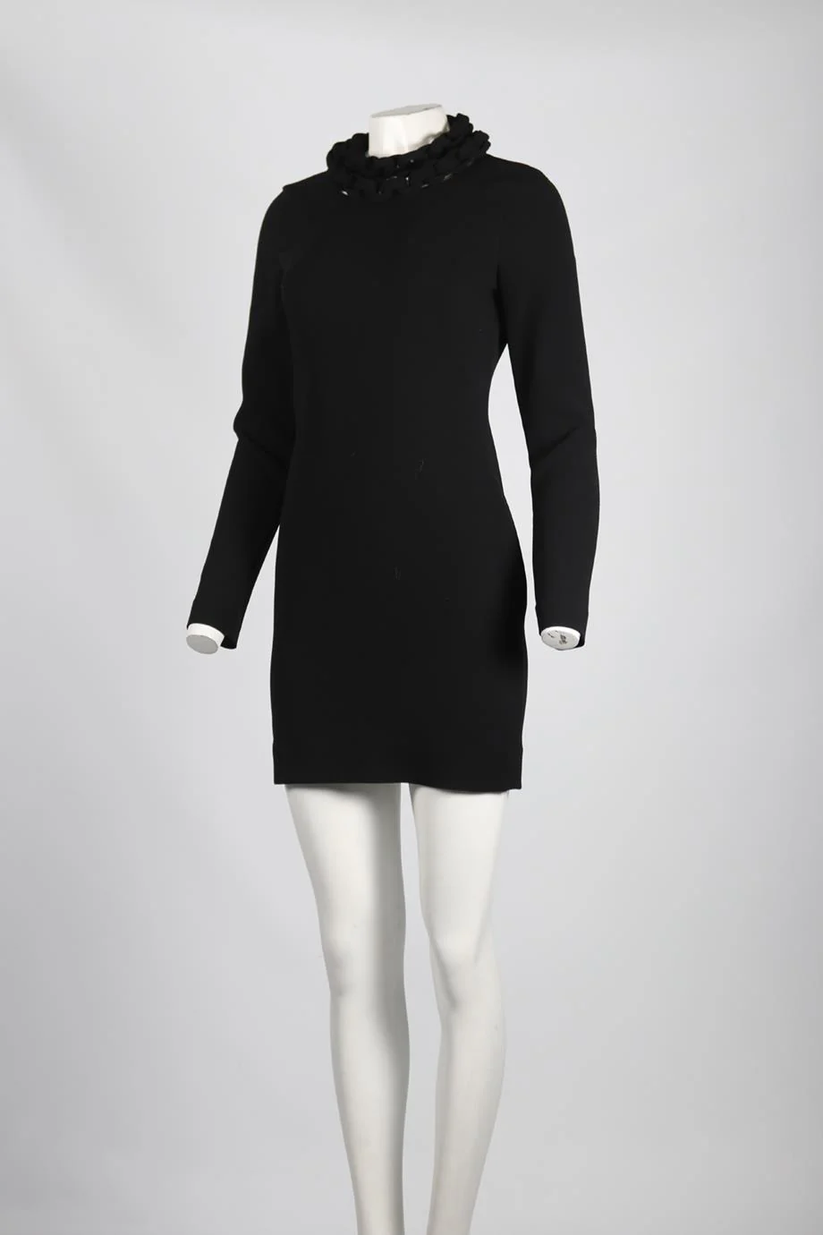 DIANE VON FURSTENBURG CREPE MINI DRESS US 4 UK 8 - Image 3