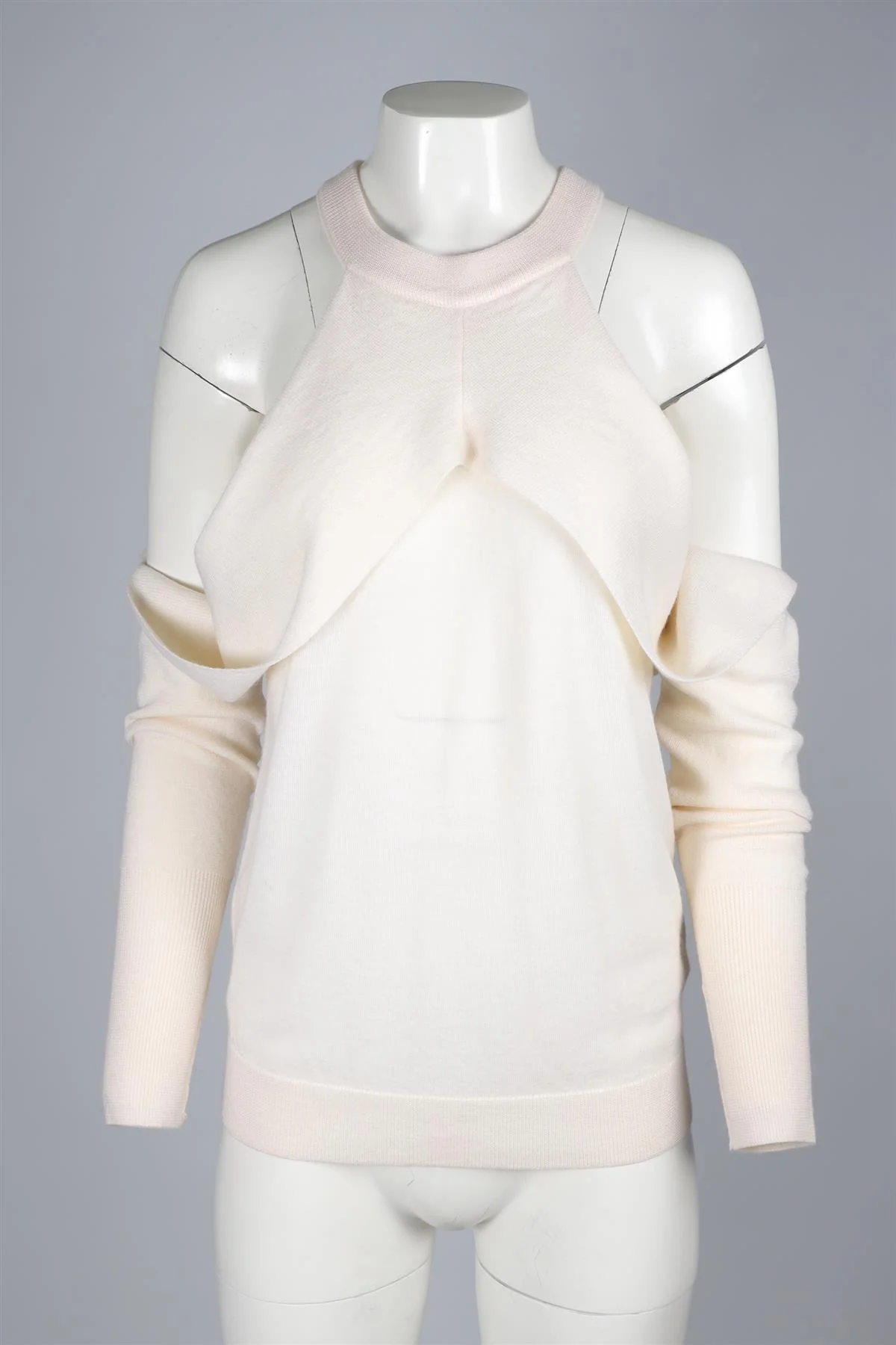 DION LEE CREAM WOOL SWEATER UK 6 - Image 2