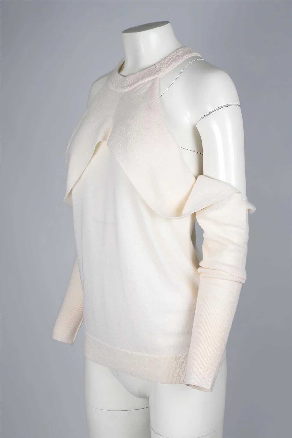 DION LEE CREAM WOOL SWEATER UK 6 - Image 3