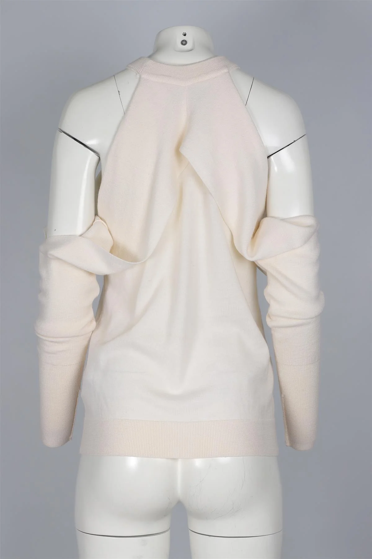 DION LEE CREAM WOOL SWEATER UK 6 - Image 4