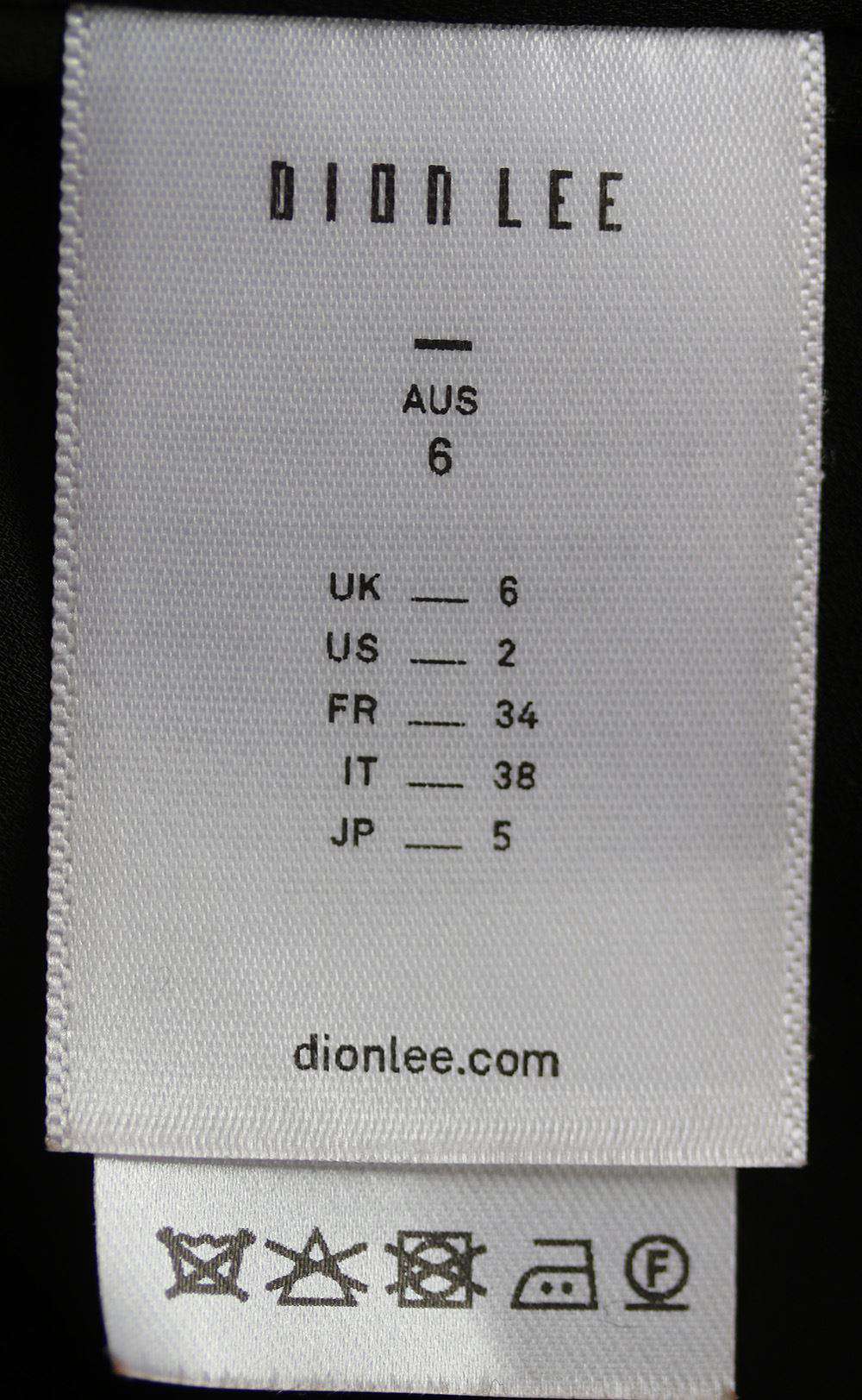 DION LEE VELVET FINE LINE CAMI DRESS UK 6 - Image 7