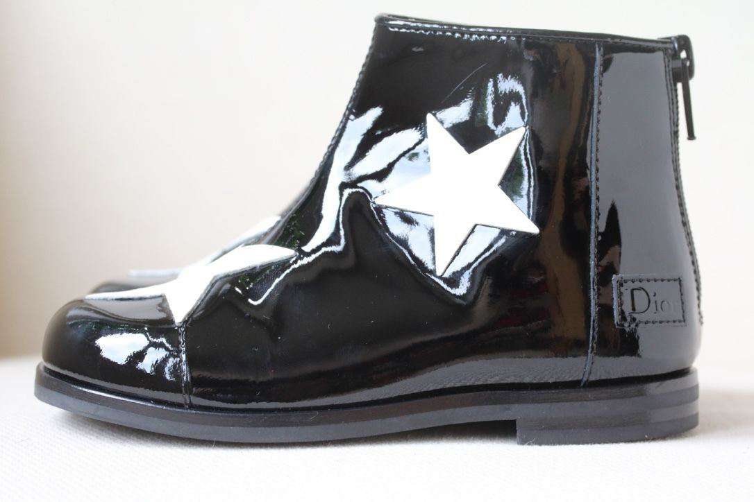 DIOR BABY GIRLS STAR BOOTS EU 23 UK 6 - Image 9