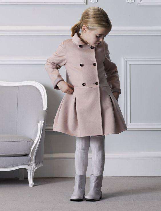 DIOR BABY PINK AND TAUPE DOUBLE-SIDED PURE CASHMERE COAT 9 MONTHS - Image 3