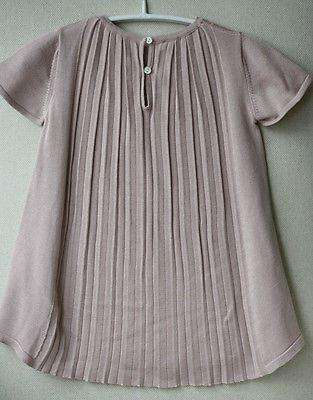 DIOR BABY PINK SILK AND COTTON BLEND DRESS AND CARDIGAN 18 MONTHS - Image 7