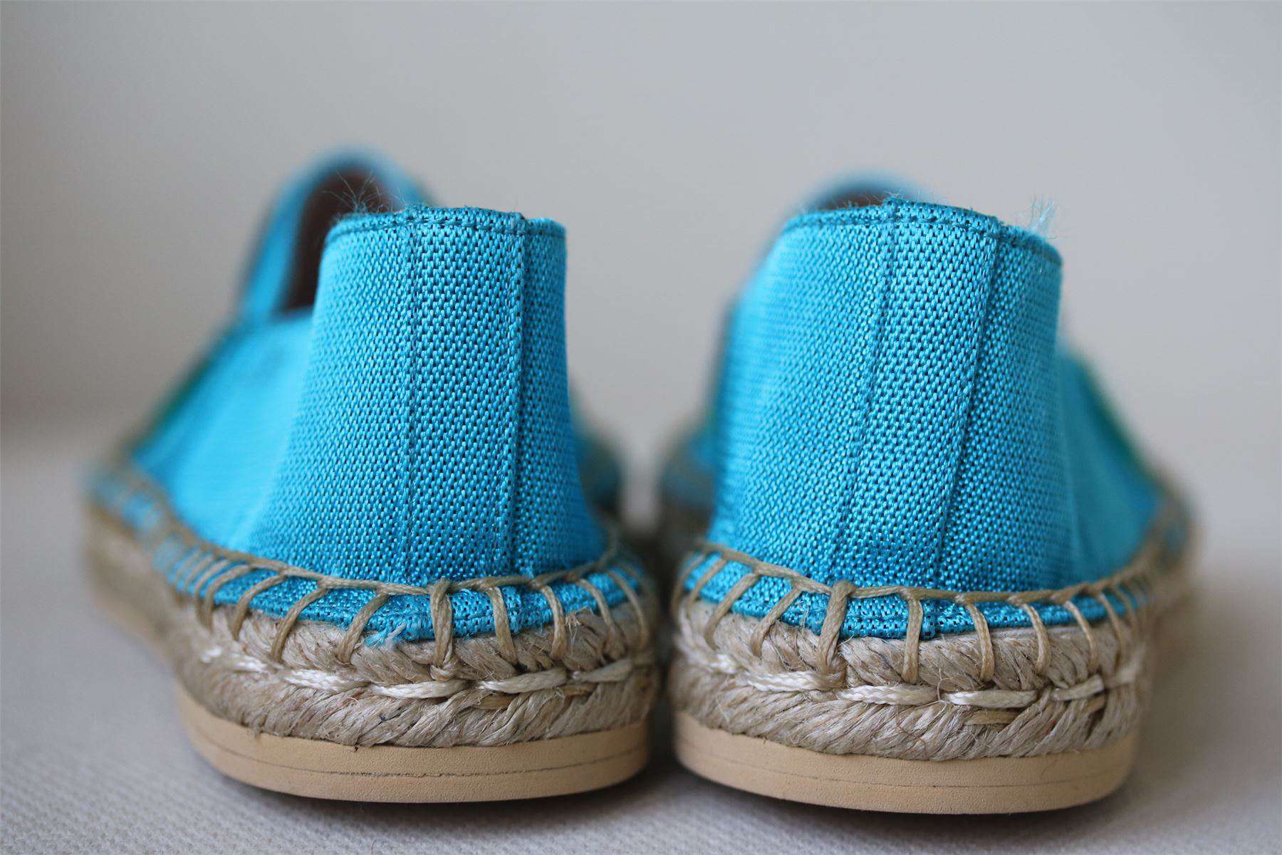 DIOR GIRLS BLUE ESPADRILLES SHOES EU 27 UK 9 - Image 3