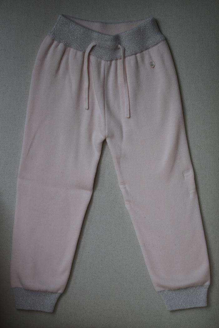 DIOR GIRLS PINK KNIT TRACKSUIT 4 YEARS - Image 3