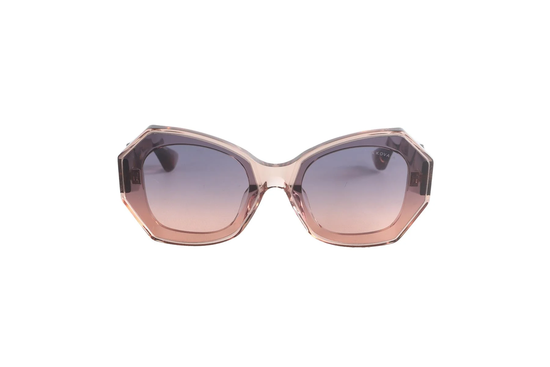 DITA BROWN CAT EYE ACETATE SUNGLASSES - Image 3