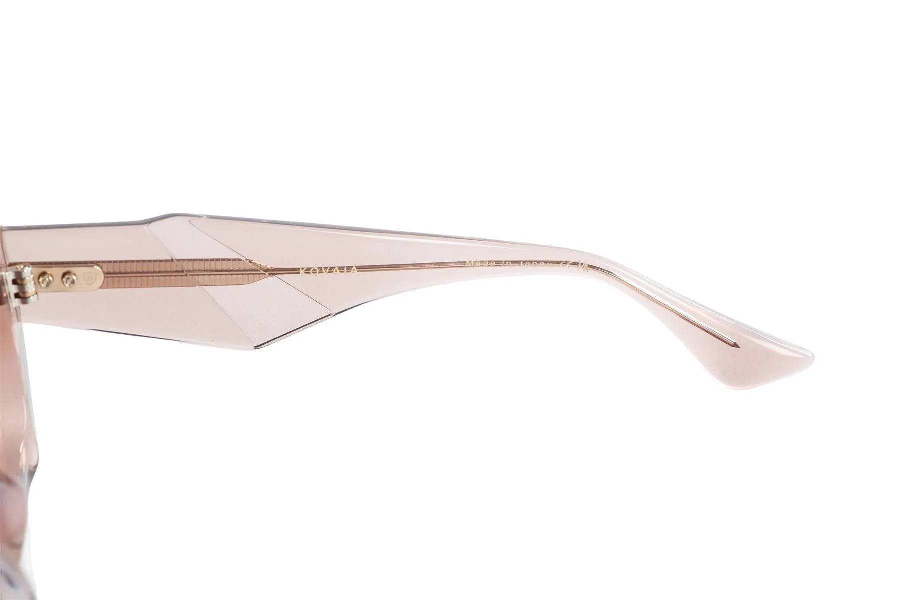 DITA BROWN CAT EYE ACETATE SUNGLASSES - Image 6