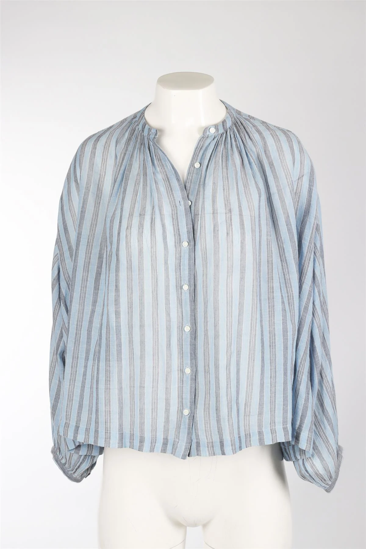 DÔEN BLUE COTTON TOP XSMALL - Image 2