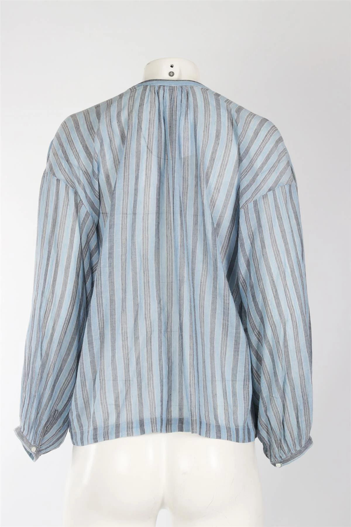DÔEN BLUE COTTON TOP XSMALL - Image 4