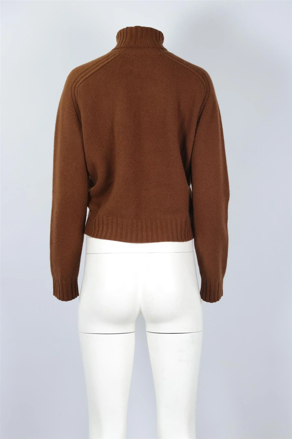 DÔEN BROWN CASHMERE SWEATER LARGE - Image 4