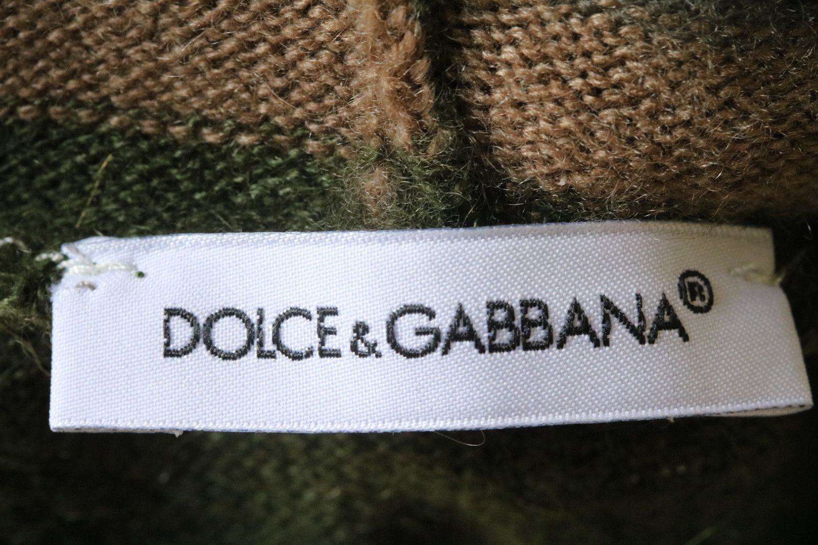 DOLCE AND GABBANA BABY BOYS STRIPE KNIT ZIP-UP SWEATER 18-24 MONTHS - Image 3
