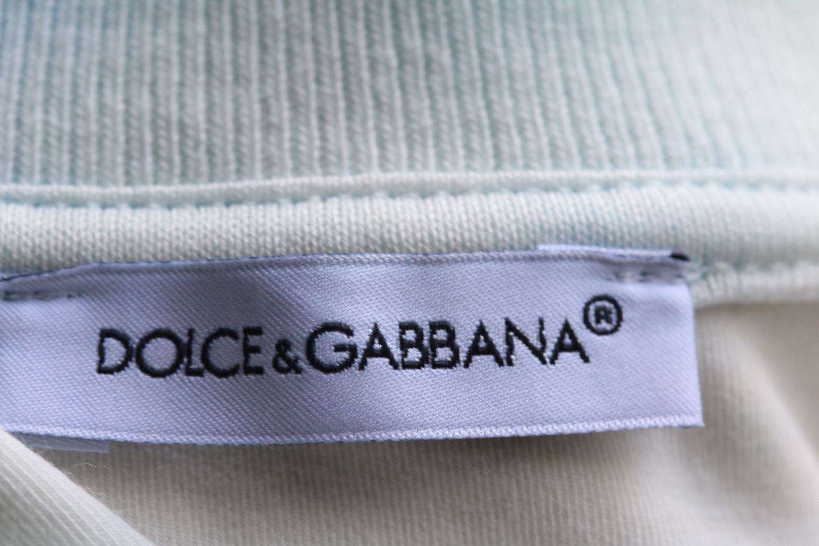 DOLCE AND GABBANA BABY GIRLS BLUE VASO FIORI LONG TOP 5 YEARS - Image 3