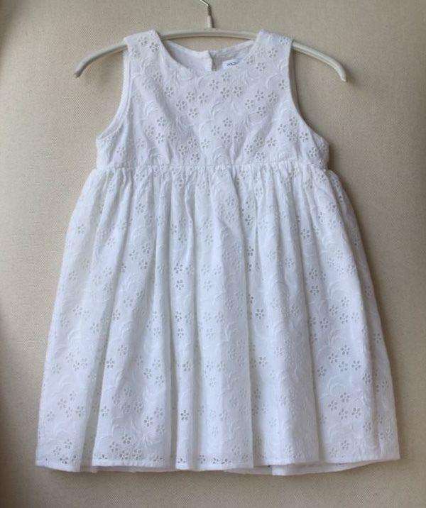 DOLCE AND GABBANA BABY GIRLS WHITE DRESS 18-24 MONTHS - Image 10