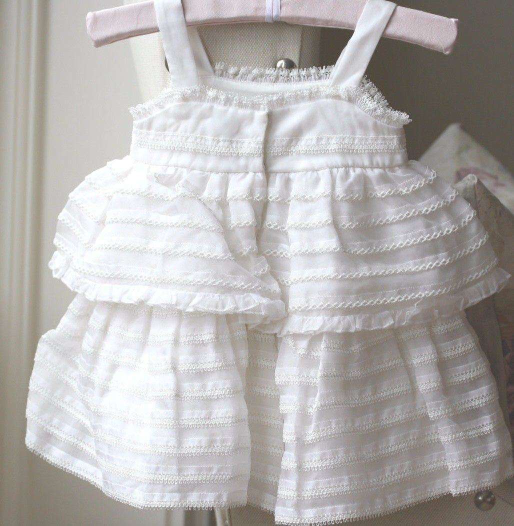 DOLCE AND GABBANA BABY SILK DRESS 12-18 MONTHS - Image 2