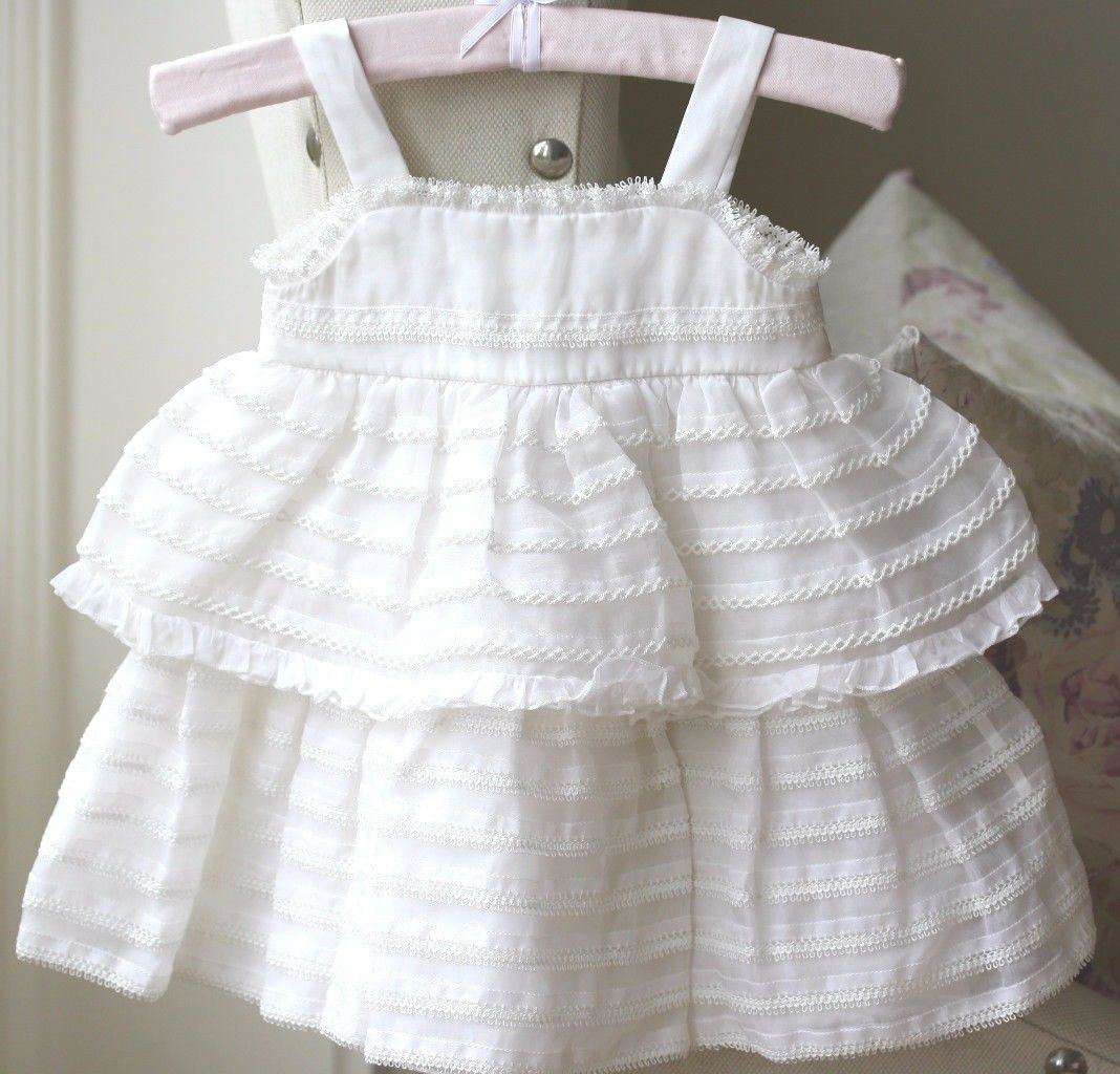 DOLCE AND GABBANA BABY SILK DRESS 12-18 MONTHS - Image 4