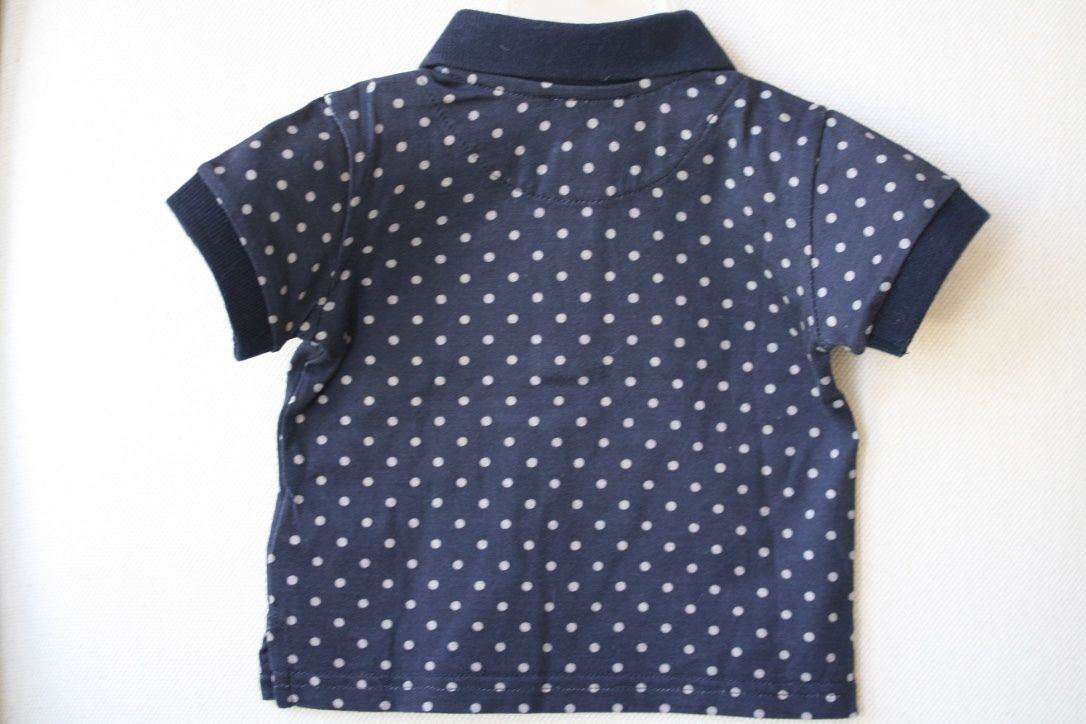 DOLCE AND GABBANA BABY SPOTTED POLO TEE T-SHIRT 3-6 MONTHS - Image 3