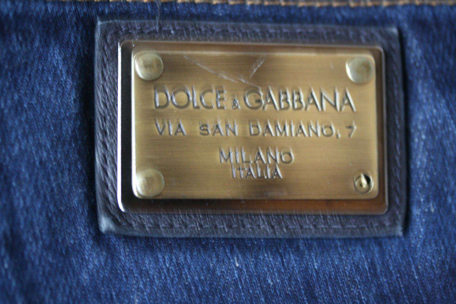 DOLCE AND GABBANA BLUE JEANS W32/34 - Image 3
