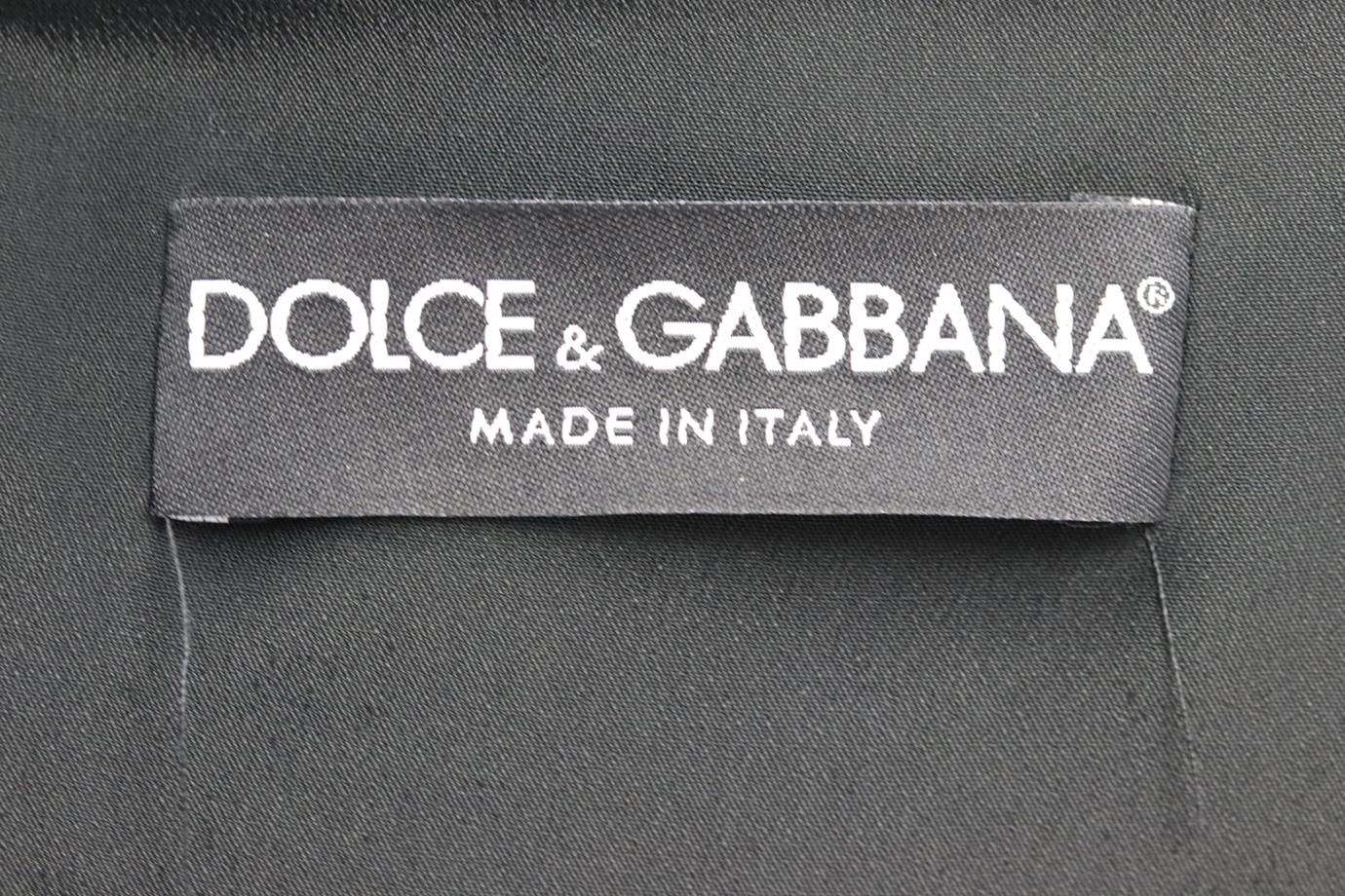 DOLCE AND GABBANA CORDED LACE BOMBER JACKET IT 46 UK 14 - Image 5