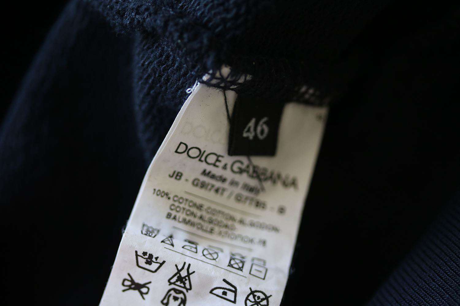 DOLCE AND GABBANA JAMES DEAN PRINT HOODIE SMALL - Image 4