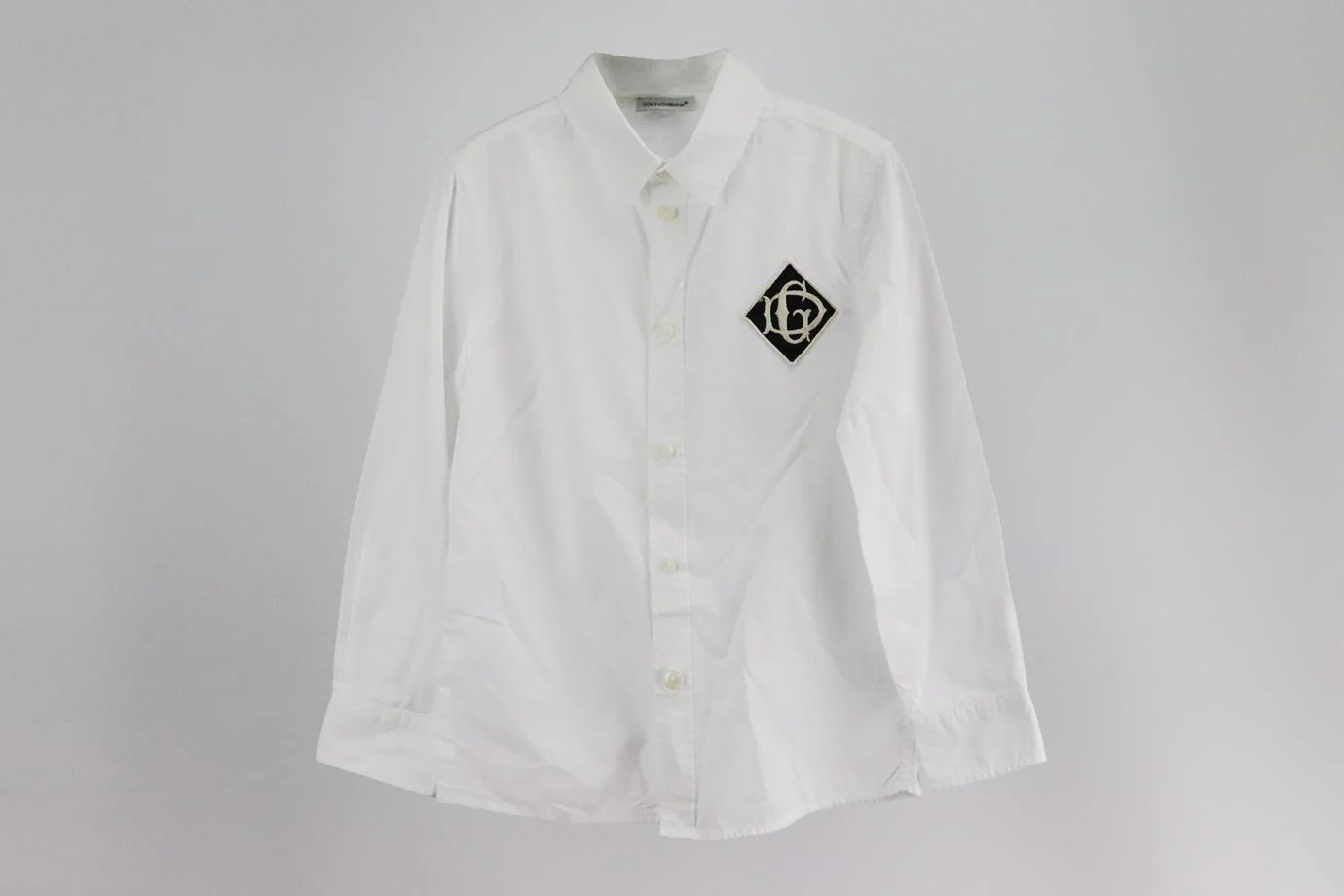 DOLCE AND GABBANA KIDS BOYS COTTON SHIRT 5 YEARS - Image 2