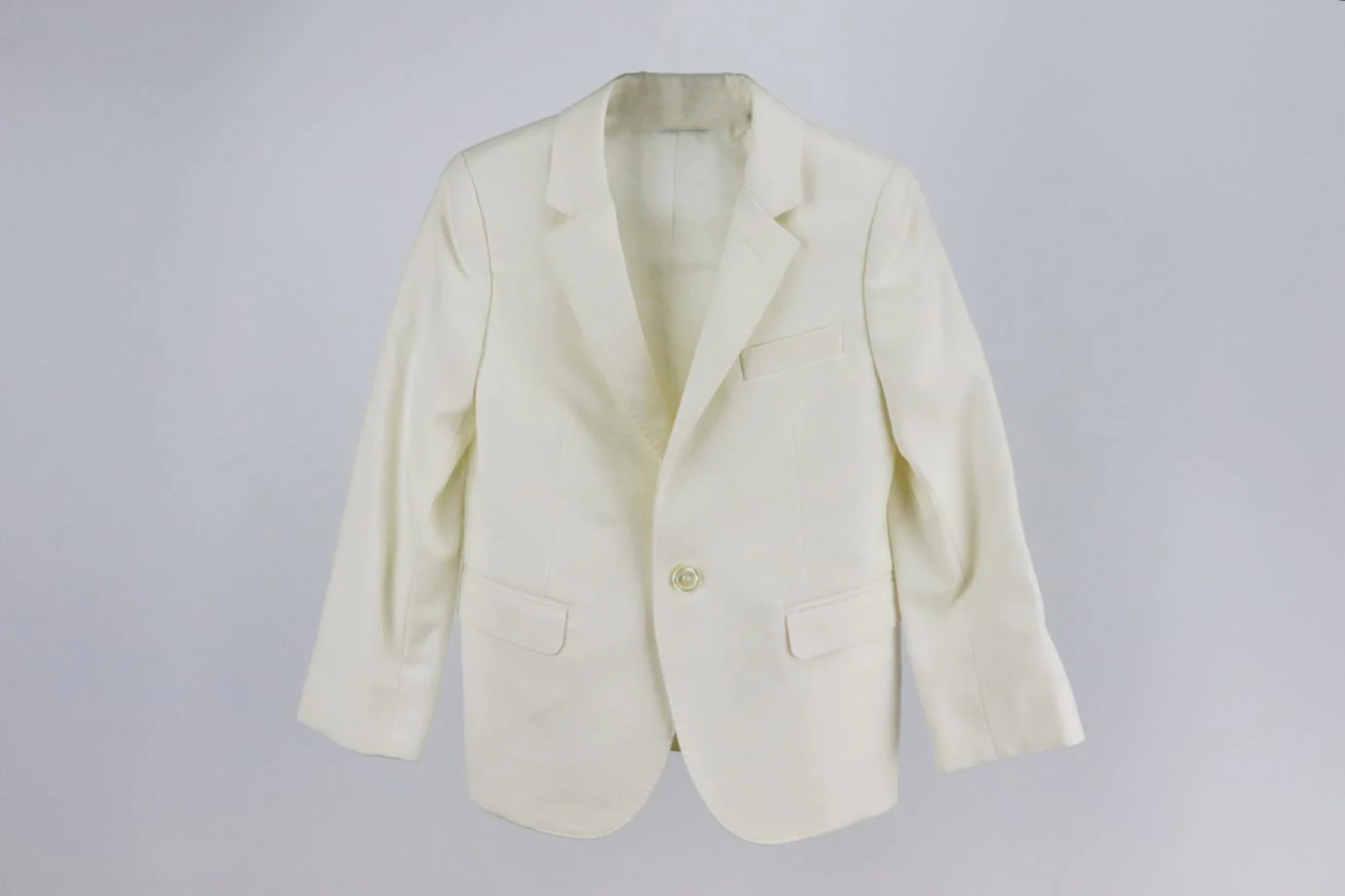 DOLCE AND GABBANA KIDS BOYS WOOL AND SILK BLEND 3 PIECE SUIT 4 YEARS - Image 2