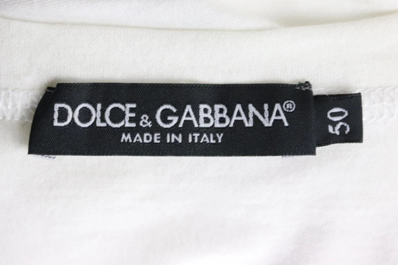 DOLCE AND GABBANA MEN'S PRINTED COTTON JERSEY T-SHIRT IT 50 UK/US CHEST 40 - Image 4